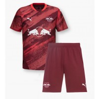 Dětský fotbalový dres RB Leipzig Antonio Nusa #7 2024-25 Venkovní Krátký Rukáv (+ trenýrky)